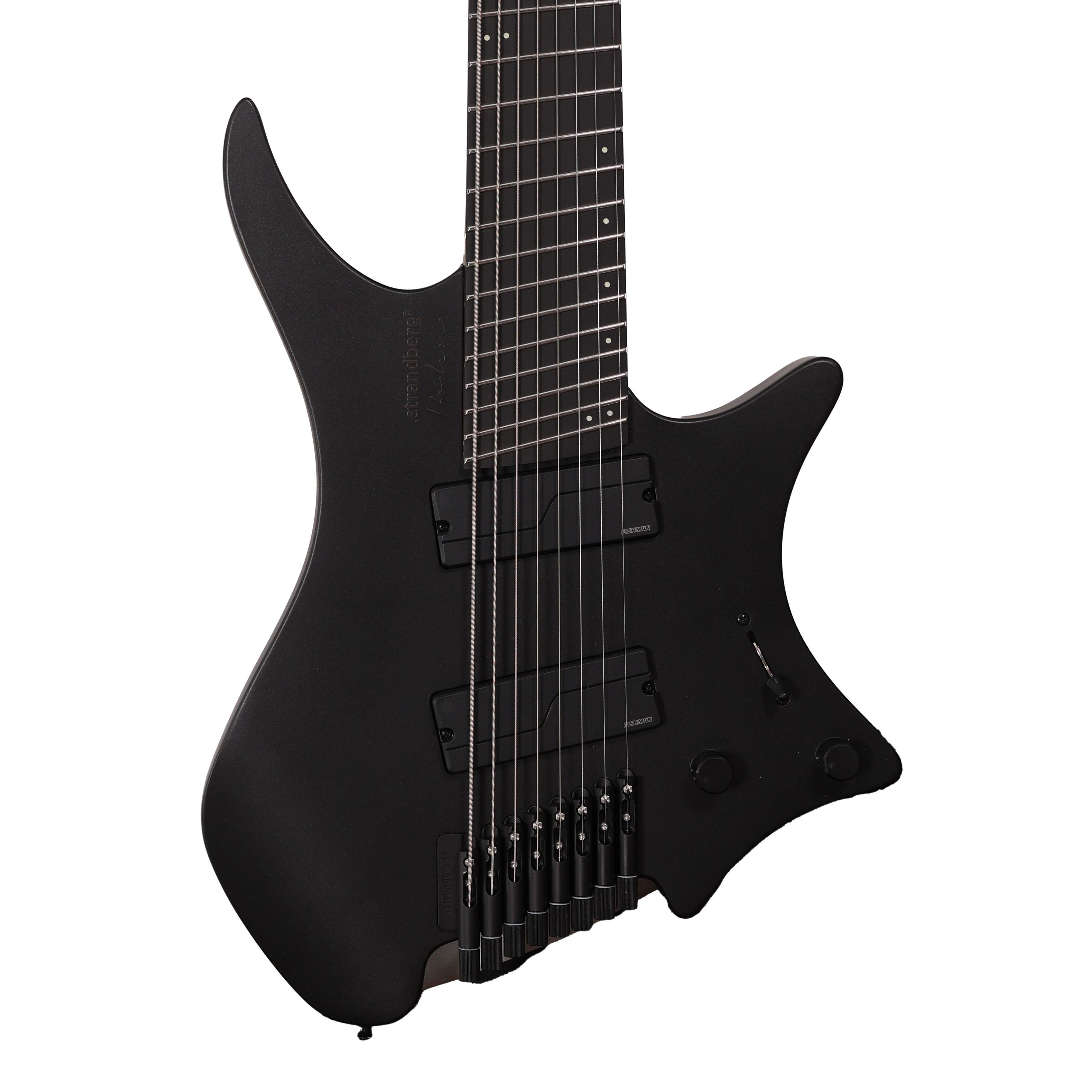 Strandberg Boden Metal NX 8 Electric Guitar in Black Granite